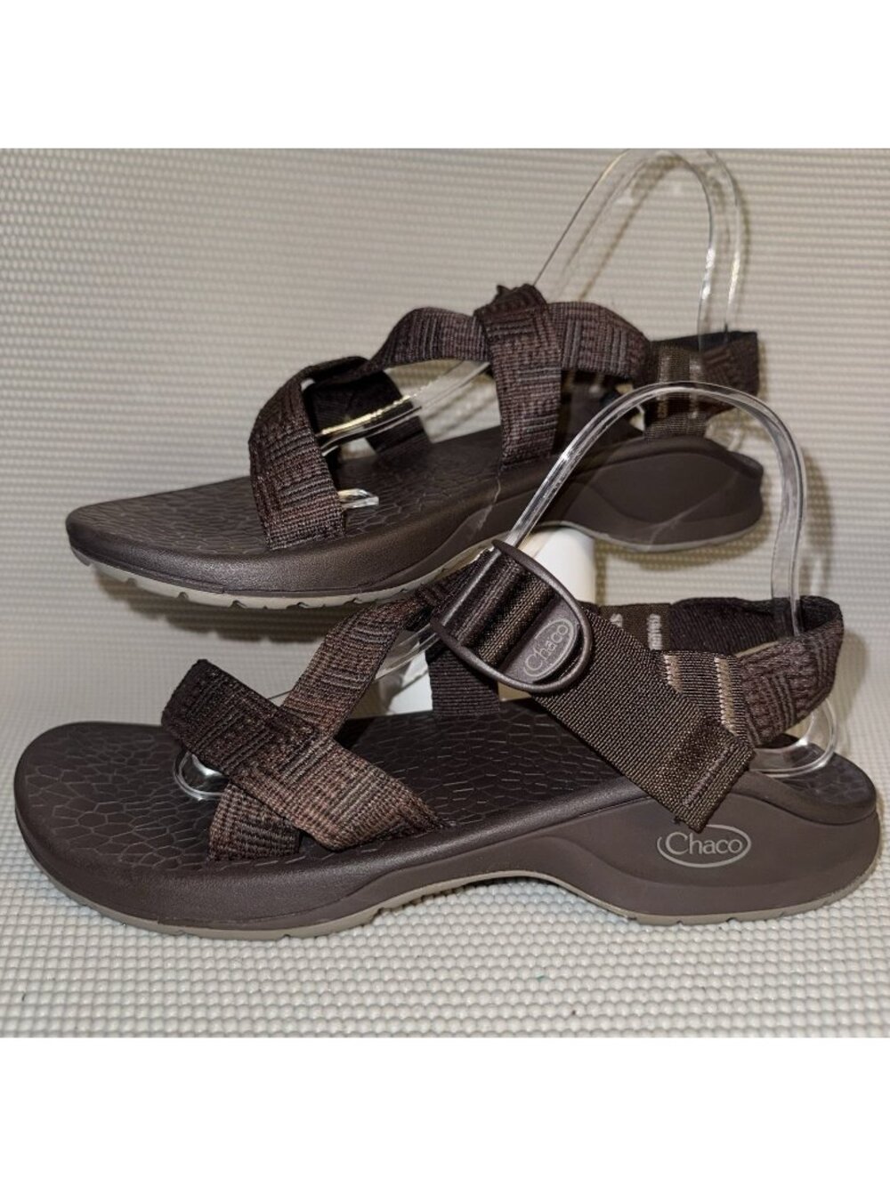 Chaco Updraft Bulloo Adventure Outdoor Adjustable Brown Hiking Sandals Size 9